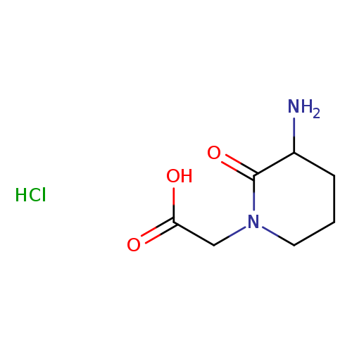 2-(3-amino-2-oxopiperidin-1-yl)aceticacidhydrochloride