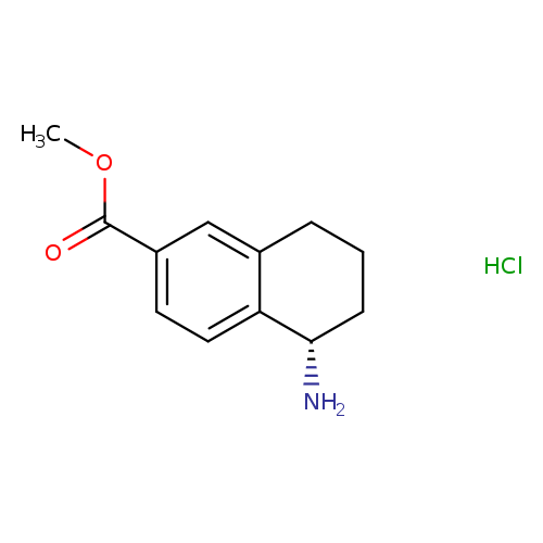 (S)-Methyl 5-amino-5,6,7,8-tetrahydronaphthalene-2-carboxylate hydrochloride