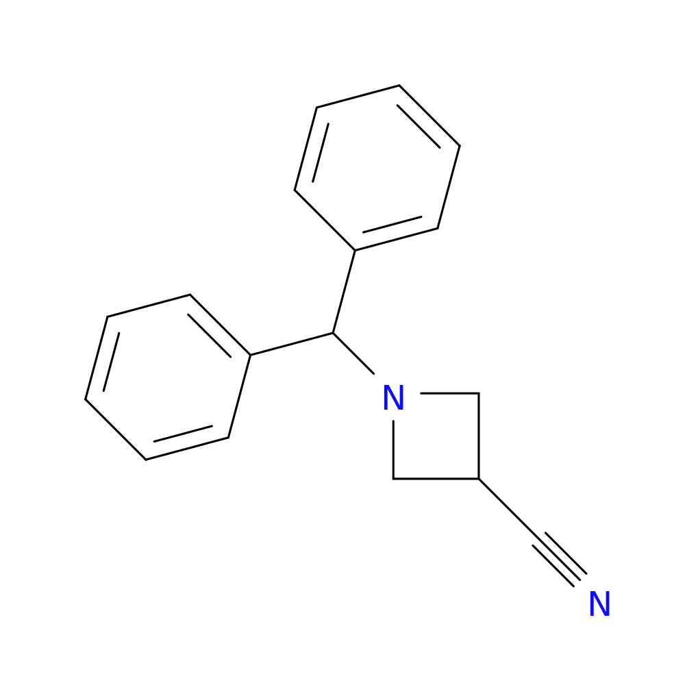 1-Benzhydrylazetidine-3-carbonitrile