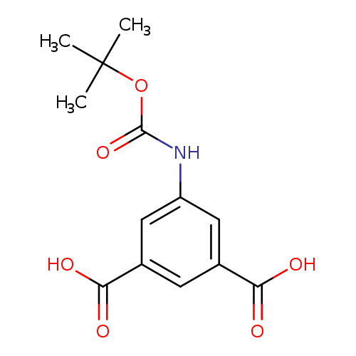 5-{[(tert-butoxy)carbonyl]amino}benzene-1,3-dicarboxylic acid