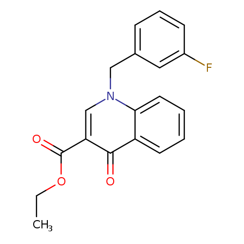 1-(3-Fluoro-benzyl)-4-oxo-1,4-dihydro-quinoline-3-carboxylic acid ethyl ester