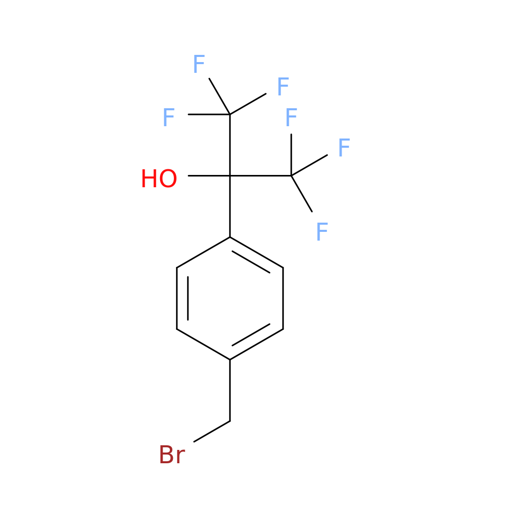 4-(Hexafluoro-2-hydroxyisopropyl)benzyl bromide