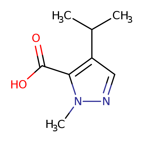 1-methyl-4-(propan-2-yl)-1H-pyrazole-5-carboxylic acid