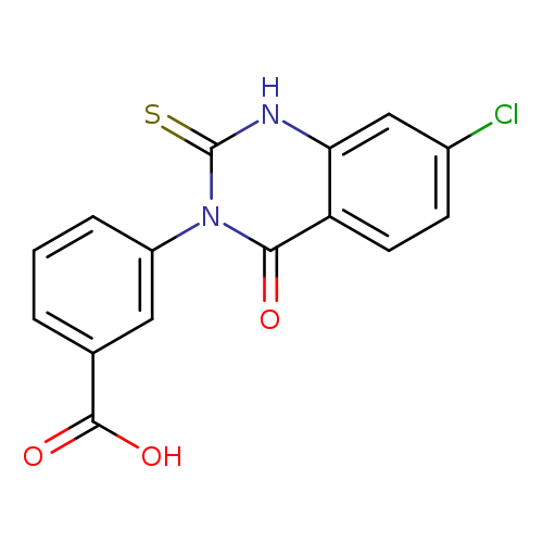 3-(7-chloro-4-oxo-2-sulfanylidene-1,2,3,4-tetrahydroquinazolin-3-yl)benzoic acid