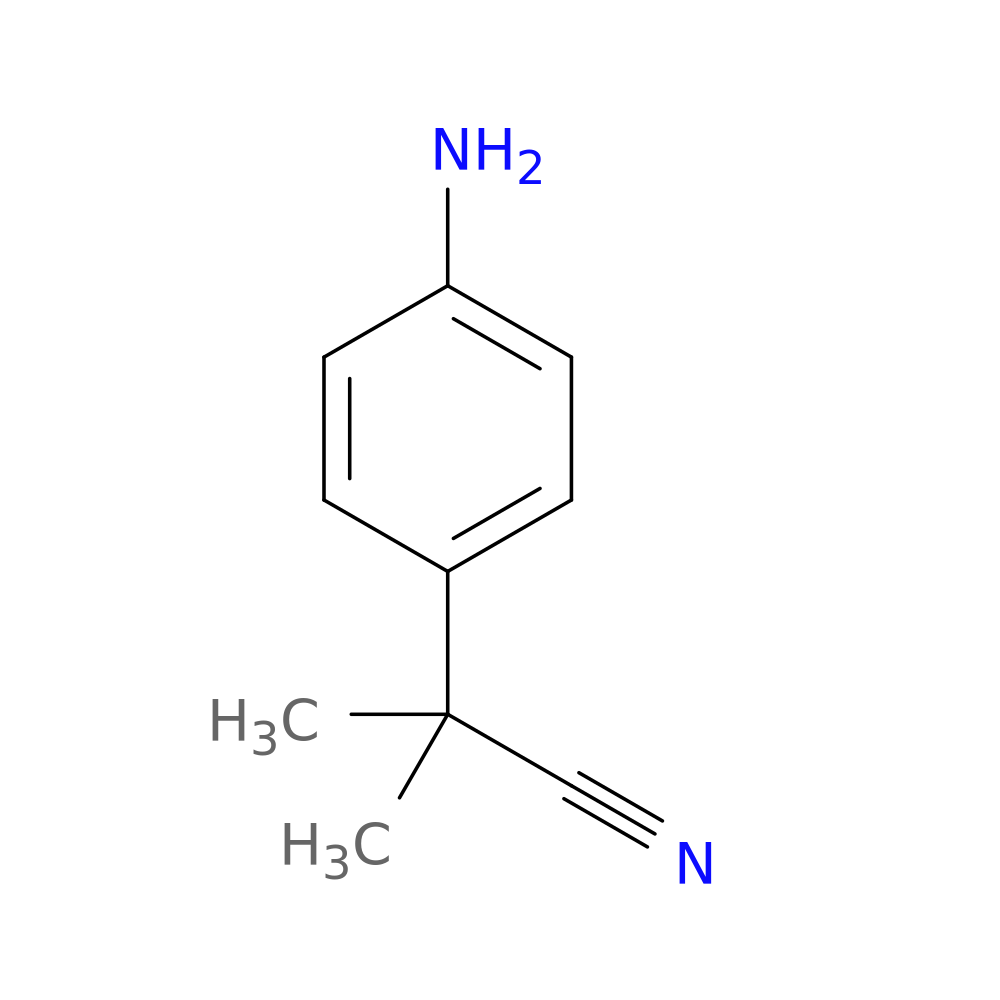 2-(4-Aminophenyl)-2-methylpropanenitrile