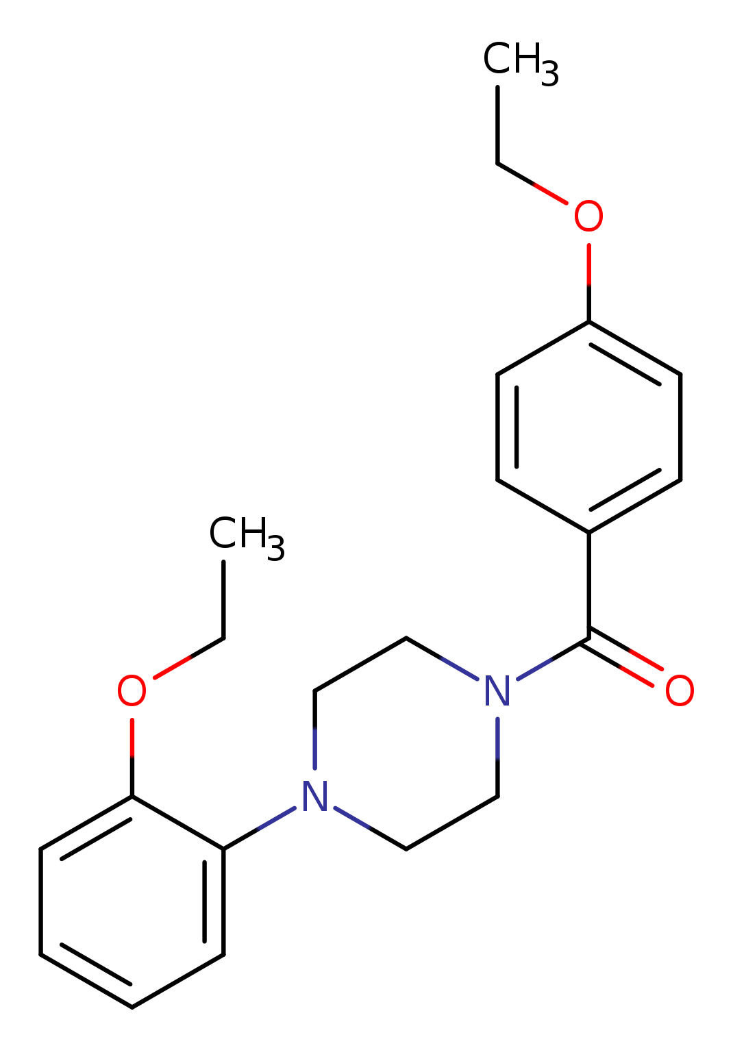 1-(4-ethoxybenzoyl)-4-(2-ethoxyphenyl)piperazine