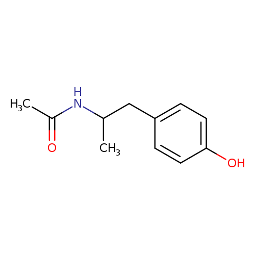 Acetamide, N-[2-(4-hydroxyphenyl)-1-methylethyl]-