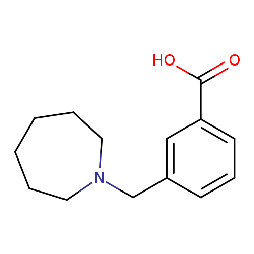 3-(1-azepanylmethyl)benzoic acid