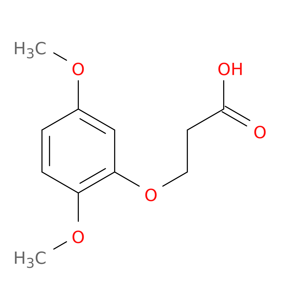 3-(2,5-Dimethoxyphenoxy)propanoic acid