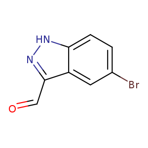 1H-Indazole-3-carboxaldehyde, 5-bromo-