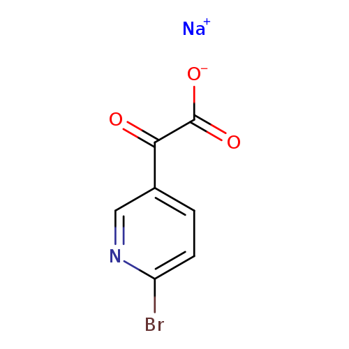 sodium2-(6-bromopyridin-3-yl)-2-oxoacetate