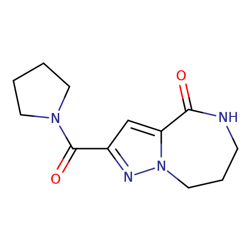 2-(Pyrrolidine-1-carbonyl)-5,6,7,8-tetrahydro-1,5,8a-triaza-azulen-4-one