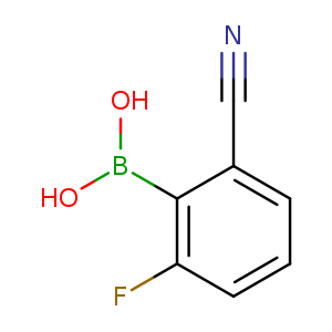 2-cyano-6-fluorophenylboronic acid