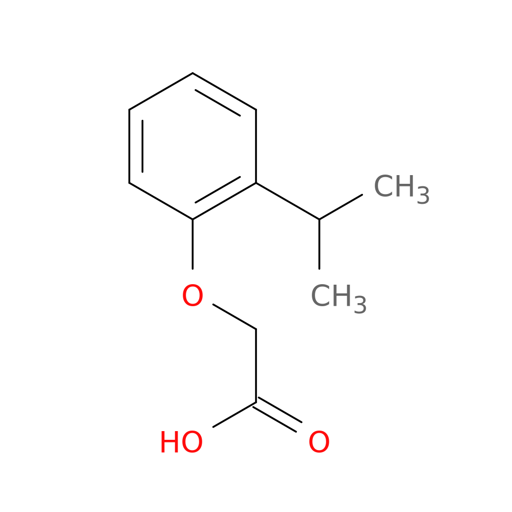 Acetic acid,2-[2-(1-methylethyl)phenoxy]-