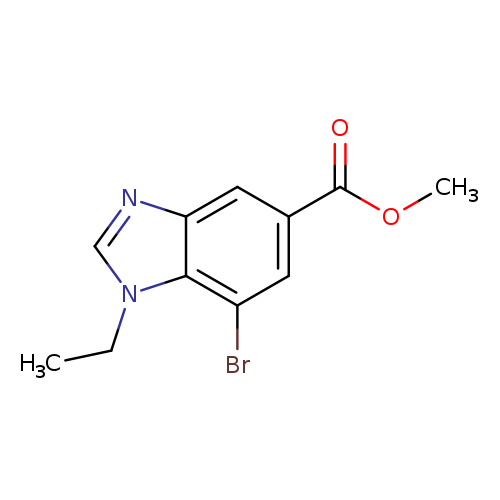 Methyl 7-bromo-1-ethyl-1,3-benzodiazole-5-carboxylate