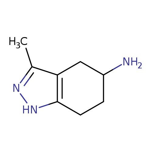 3-Methyl-4,5,6,7-tetrahydro-2h-indazol-5-amine