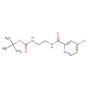 N-[2-(Boc-amino)ethyl]-4-chloropyridine-2-carboxamide
