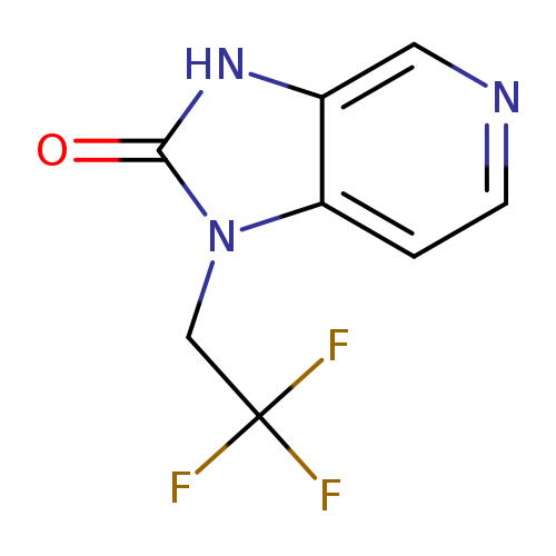 1-(2,2,2-trifluoroethyl)-1H-imidazo[4,5-c]pyridin-2(3H)-one