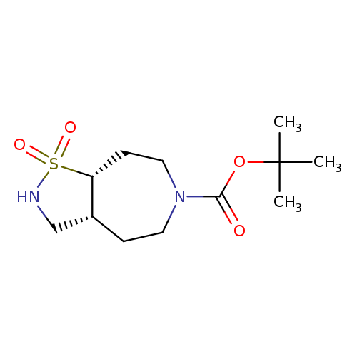 Cis-1,1-Dioxo-Octahydro-1L6-Isothiazolo[4,5-D]Azepine-6-Carboxylic Acid Tert-Butyl Ester