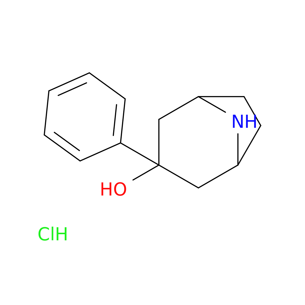 3-phenyl-8-azabicyclo[3.2.1]octan-3-ol hydrochloride