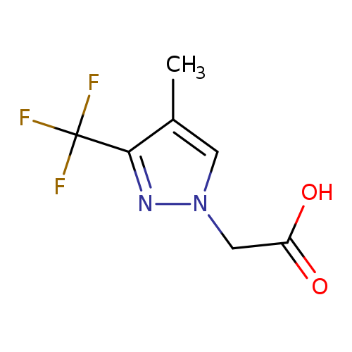2-[4-methyl-3-(trifluoromethyl)-1H-pyrazol-1-yl]acetic acid
