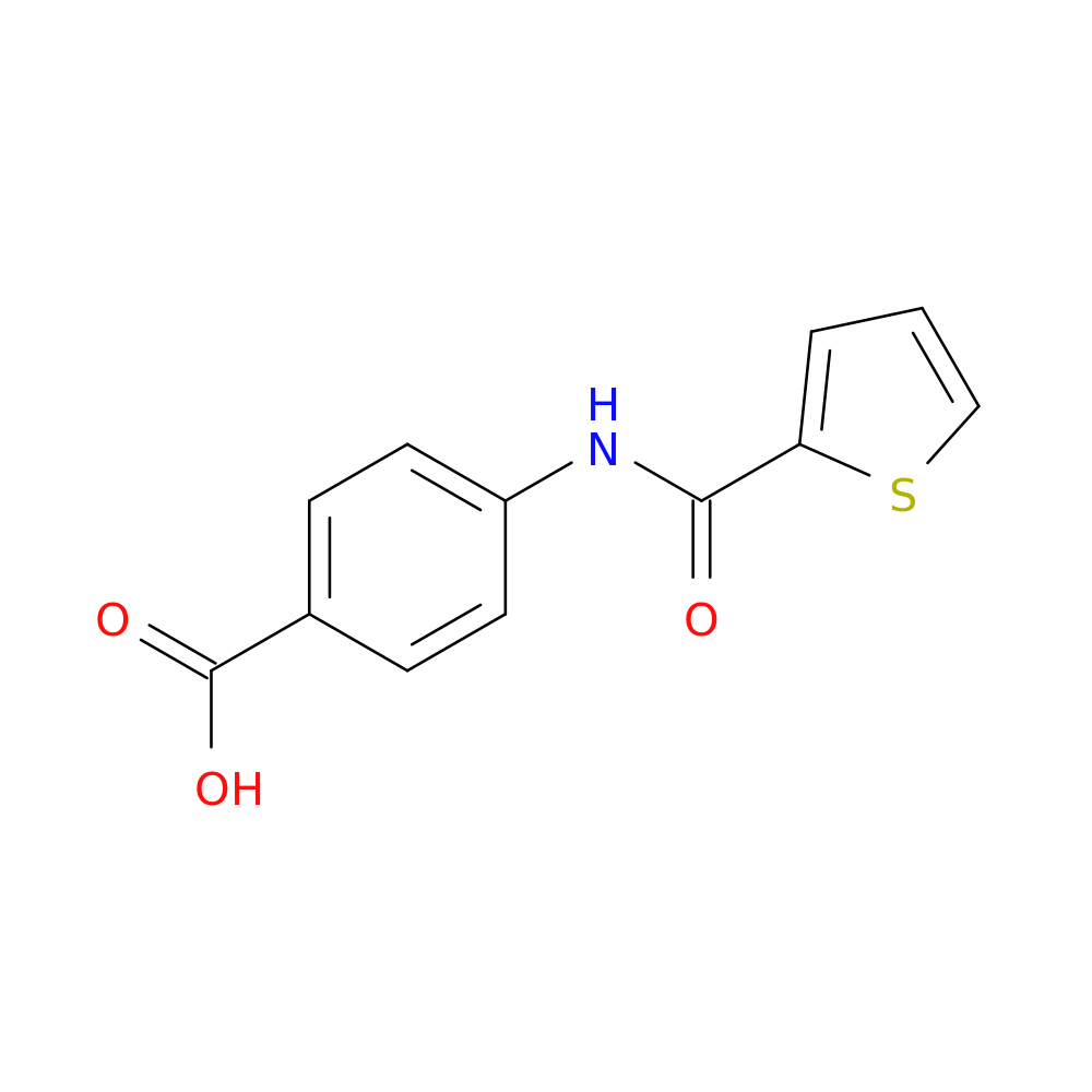 4-[(Thien-2-ylcarbonyl)amino]benzoic acid