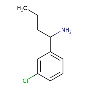 1-(3-CHLOROPHENYL)BUTAN-1-AMINE