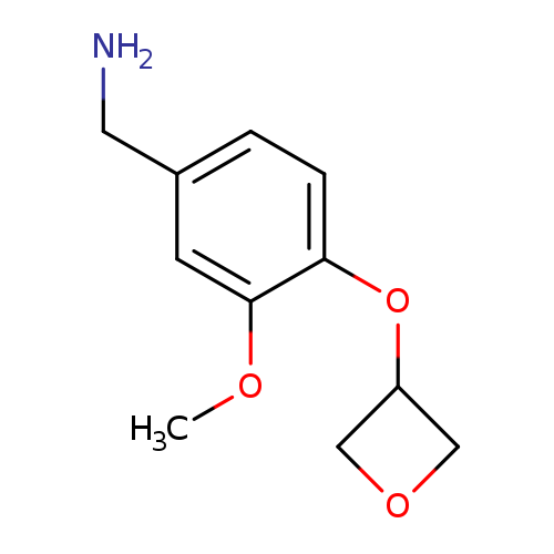 [3-Methoxy-4-(oxetan-3-yloxy)phenyl]methanamine