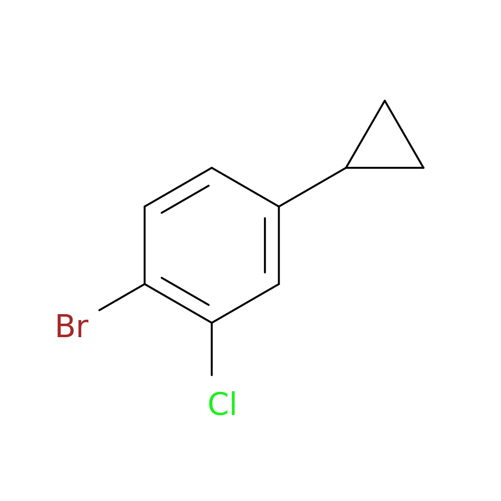 1-Bromo-2-chloro-4-cyclopropylbenzene