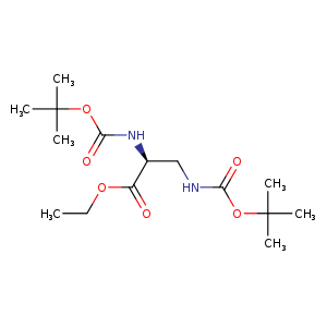 (S)-Ethyl2,3-bis((tert-butoxycarbonyl)amino)propanoate