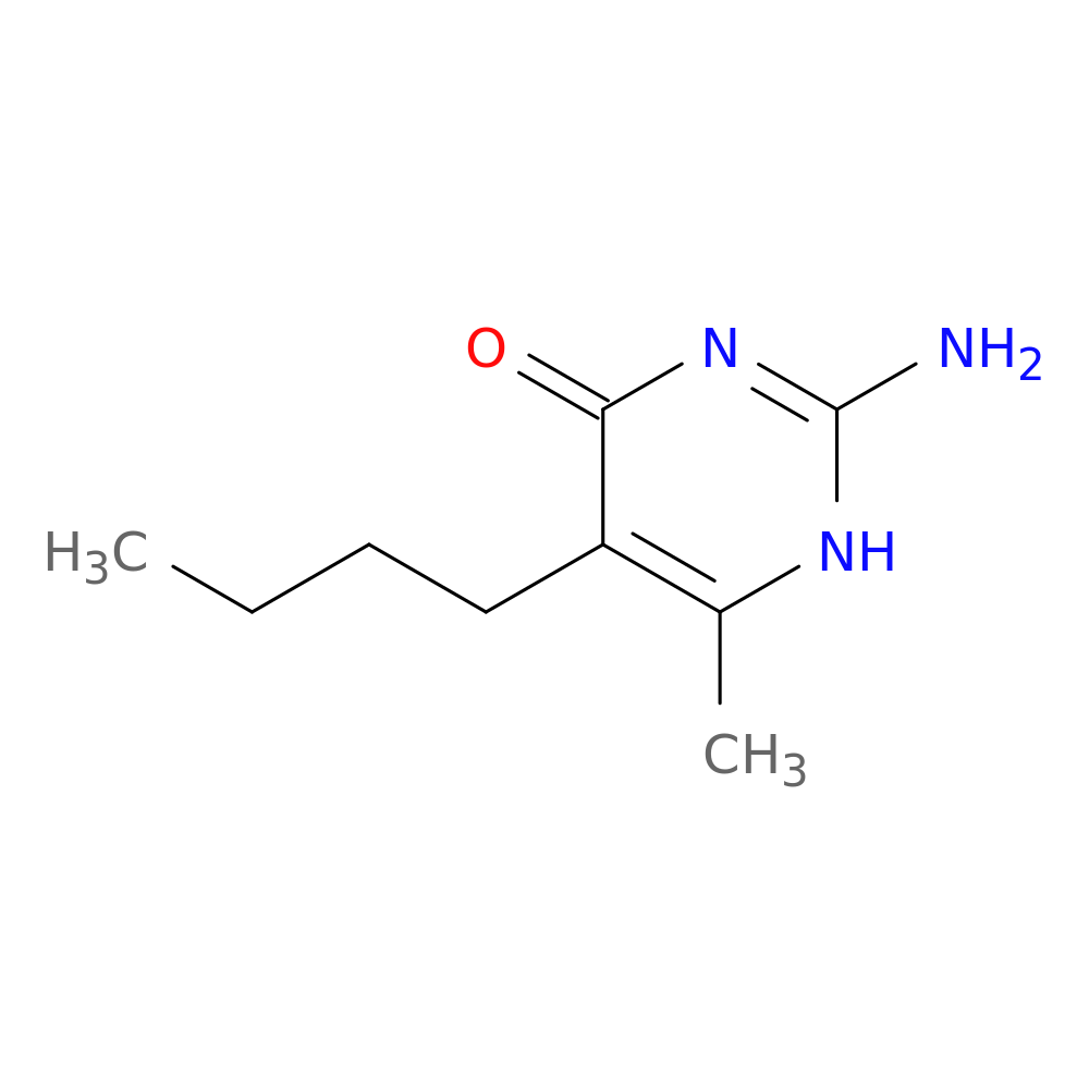 2-Amino-5-butyl-6-methylpyrimidin-4-ol