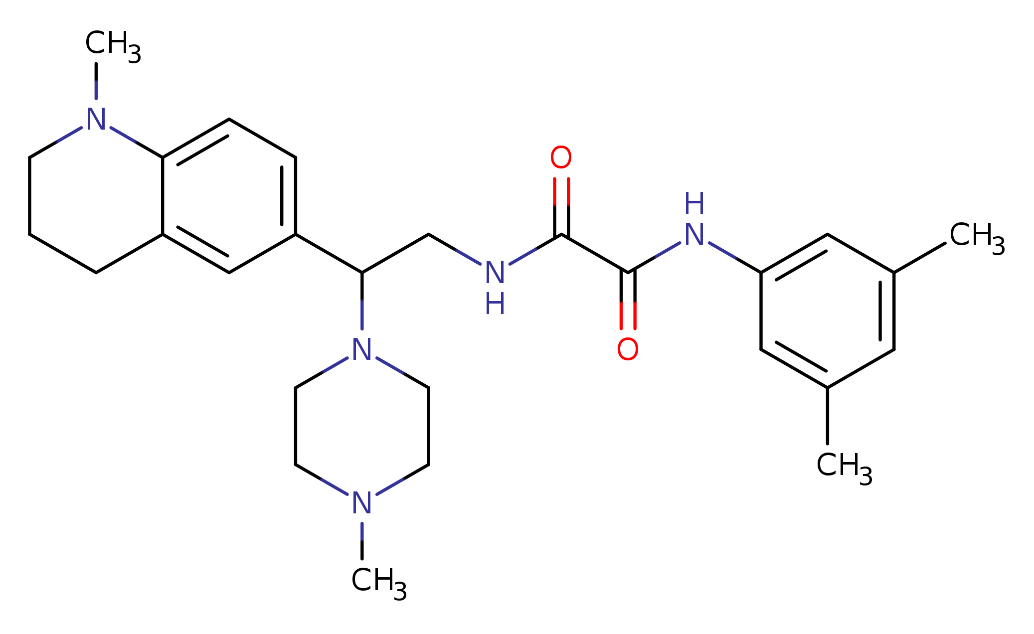 N'-(3,5-dimethylphenyl)-N-[2-(1-methyl-1,2,3,4-tetrahydroquinolin-6-yl)-2-(4-methylpiperazin-1-yl)ethyl]ethanediamide