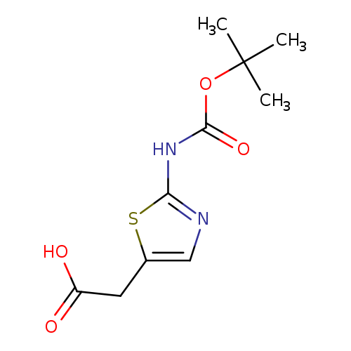 5-Thiazoleacetic  acid,  2-[[(1,1-dimethylethoxy)carbonyl]amino]-