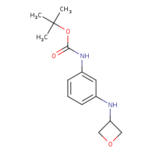 tert-butyl N-{3-[(oxetan-3-yl)amino]phenyl}carbamate