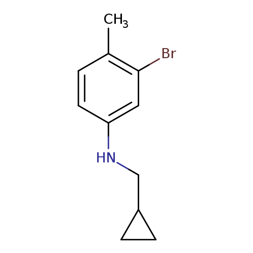 3-Bromo-n-(cyclopropylmethyl)-4-methylaniline