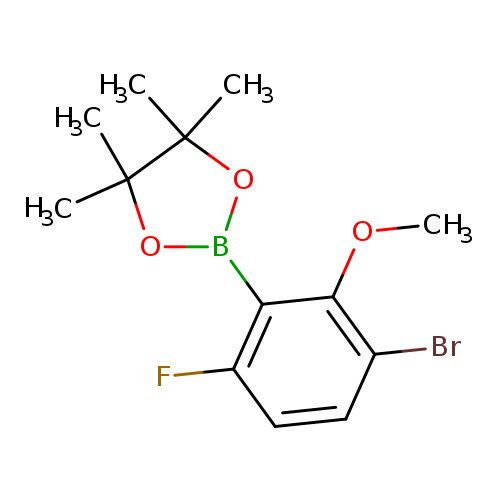 2-(3-Bromo-6-fluoro-2-methoxyphenyl)-4,4,5,5-tetramethyl-1,3,2-dioxaborolane