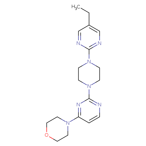 4-{2-[4-(5-ethylpyrimidin-2-yl)piperazin-1-yl]pyrimidin-4-yl}morpholine