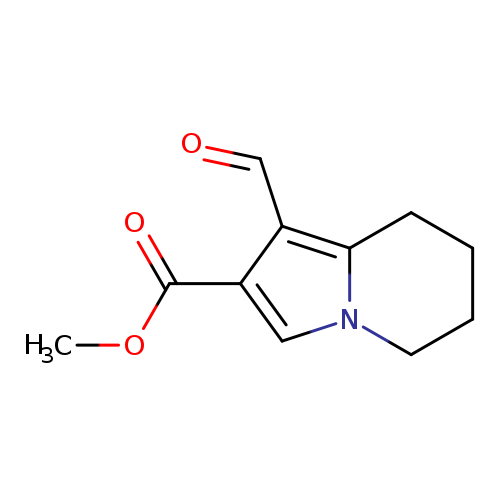 methyl 1-formyl-5,6,7,8-tetrahydroindolizine-2-carboxylate
