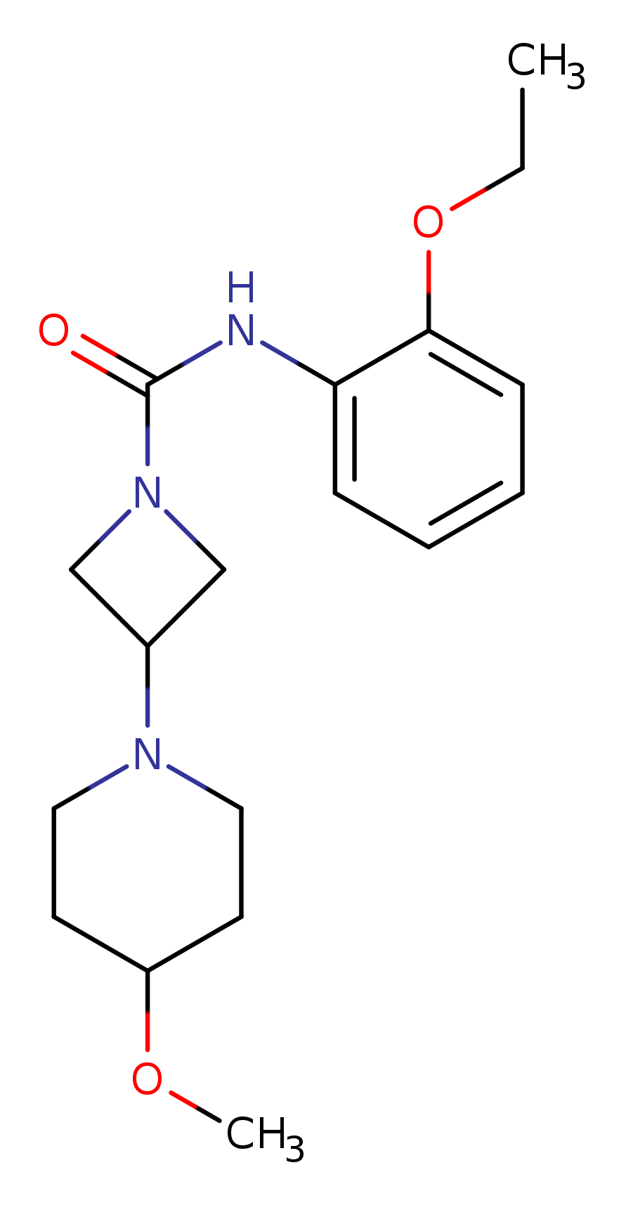 N-(2-ethoxyphenyl)-3-(4-methoxypiperidin-1-yl)azetidine-1-carboxamide