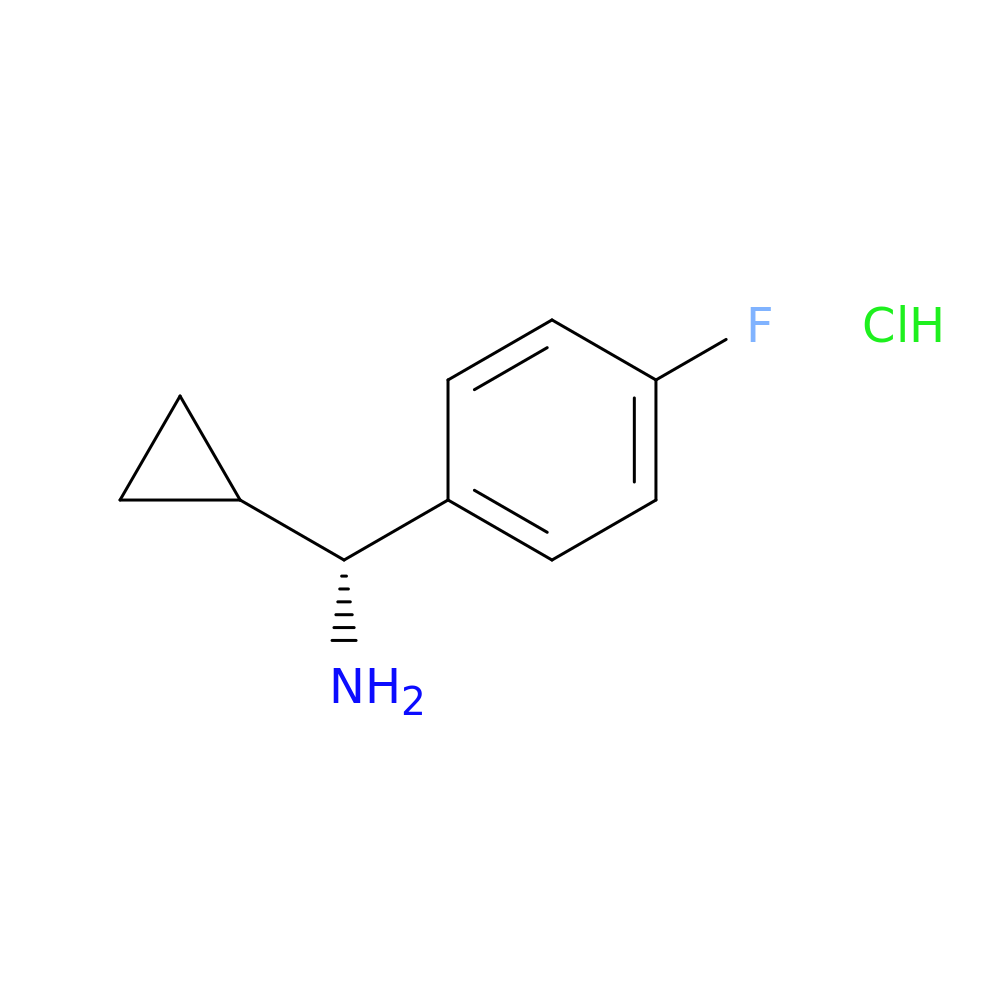 (R)-Cyclopropyl(4-fluorophenyl)methanamine hydrochloride