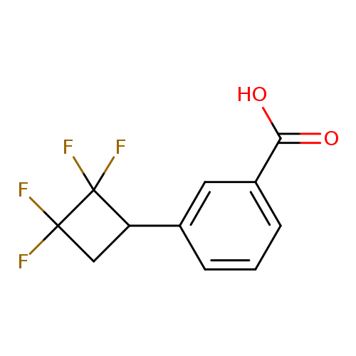 3-(2,2,3,3-tetrafluorocyclobutyl)benzoic acid