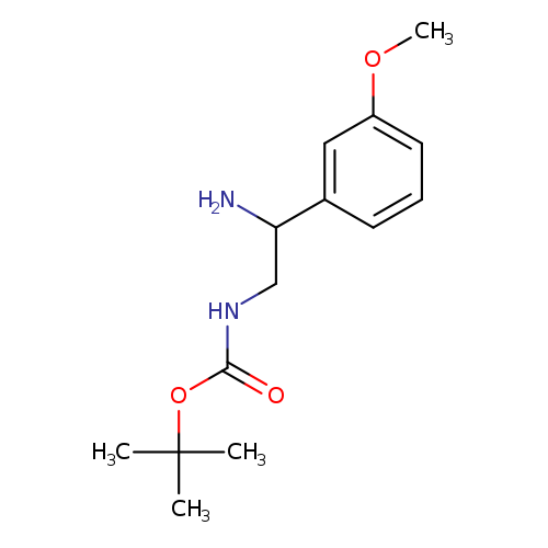 [2-AMINO-2-(3-METHOXY-PHENYL)-ETHYL]-CARBAMIC ACID TERT-BUTYL ESTER
