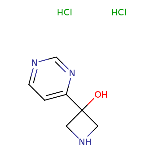 3-(pyrimidin-4-yl)azetidin-3-oldihydrochloride