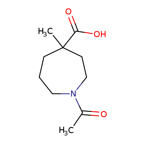 1-Acetyl-4-methylazepane-4-carboxylic acid