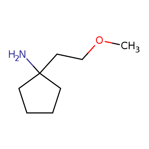 1-(2-methoxyethyl)cyclopentan-1-amine