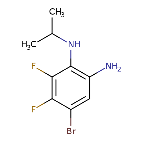 5-Bromo-3,4-difluoro-2-(isopropylamino)aniline