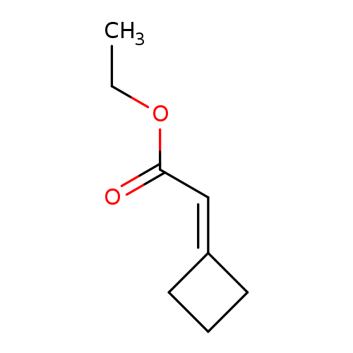 Acetic acid, 2-​cyclobutylidene-​, ethyl ester