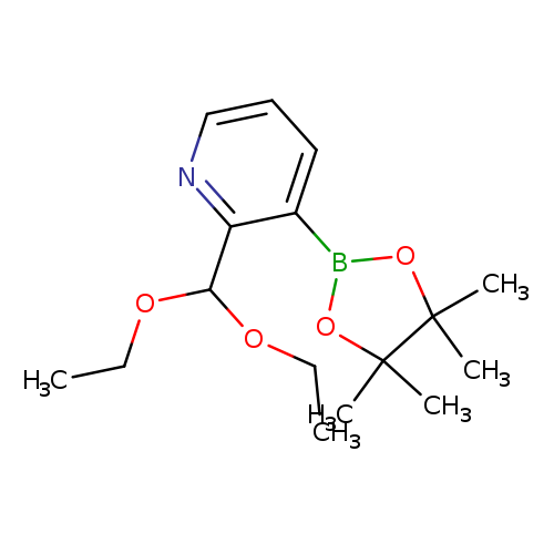 2-(Diethoxymethyl)-3-(4,4,5,5-tetramethyl-1,3,2-dioxaborolan-2-yl)pyridine