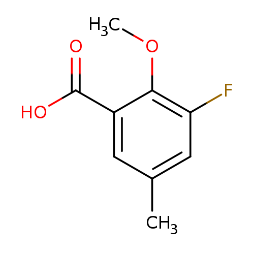 3-Fluoro-2-methoxy-5-methylbenzoic acid
