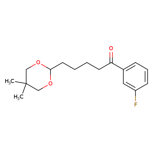 5-(5,5-Dimethyl-1,3-dioxan-2-yl)-3'-fluorovalerophenone